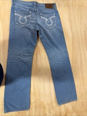 Big Star Men's Relaxed Jeans in Light Blue